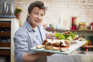 Jamie Oliver top popular British chefs