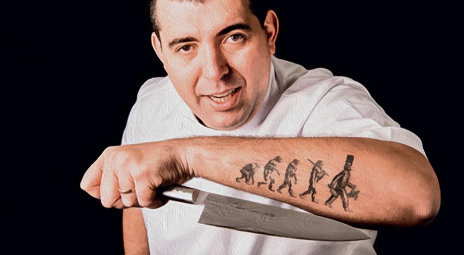 Chef Jefferson Rueda famous top 10 chefs with tattoos