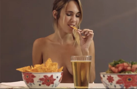 Sexy Women With Food