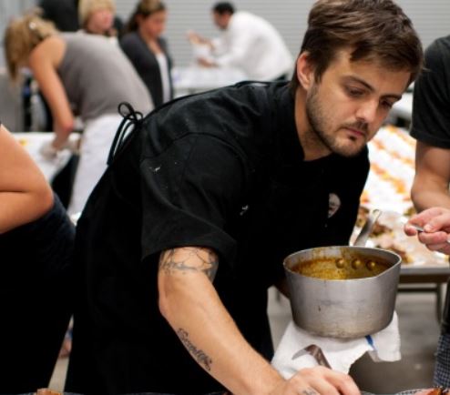 Justin Girouard top 10 chefs with tattoos