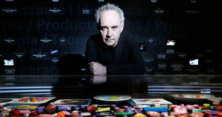 Ferran Adria dishwasher to top 10 chefs