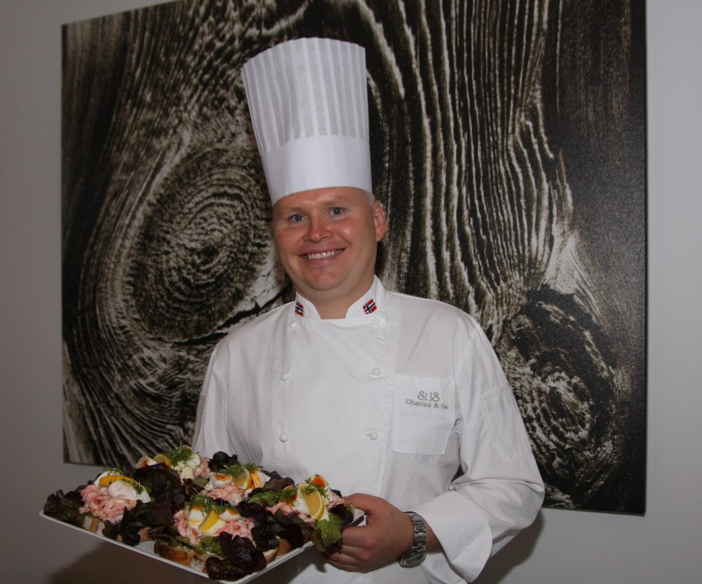 Charles Tjessem top 10 chefs in Norway