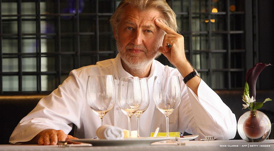 Chef Pierre Gagniere celebrity top ten chefs in Hong Kong