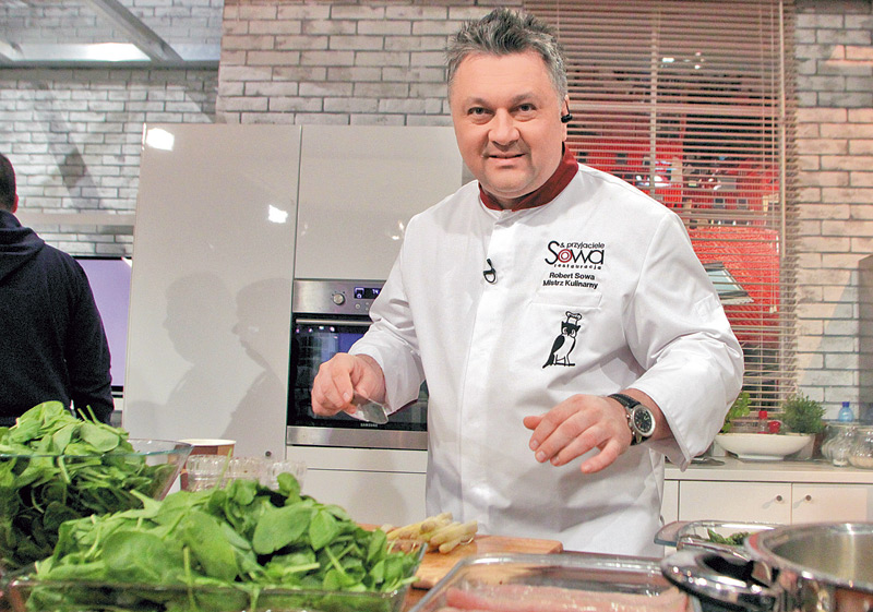 Robert Sowa Famous Top 10 chef in Poland